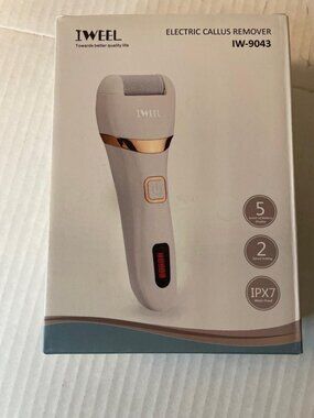 Tweel Electric Callus Remover IW-9043 NIB  LOOK GOOD FOR SUMMER